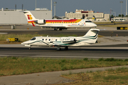 Global Jet Luxembourg Learjet 31A (LX-EAR) at  Lisbon - Portela, Portugal