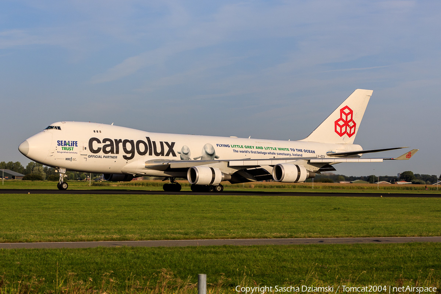 Cargolux Boeing 747-4HQ(ERF) (LX-ECV) | Photo 349261