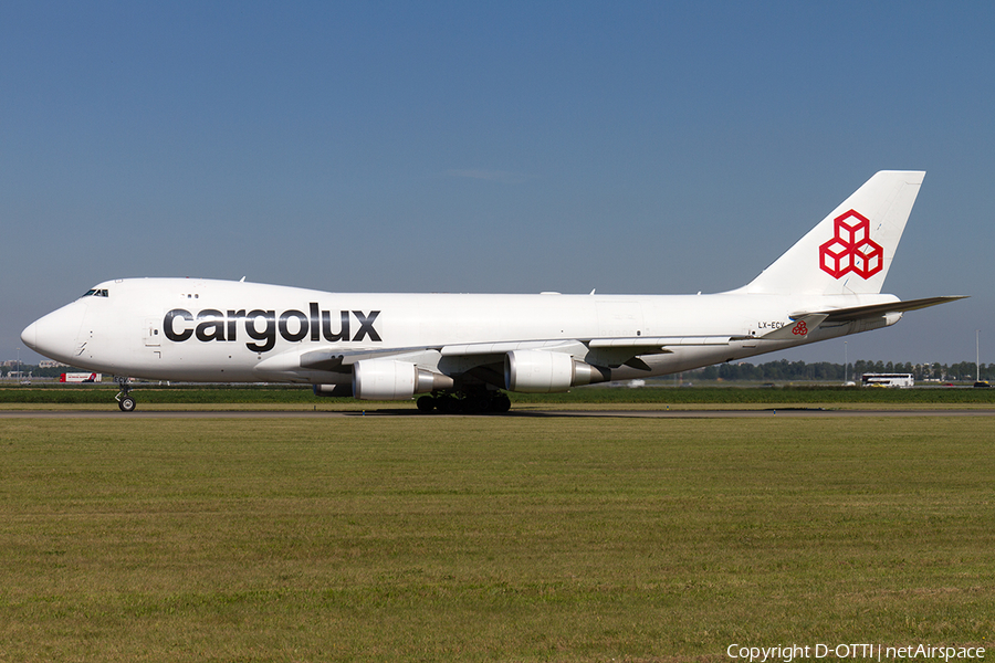 Cargolux Boeing 747-4HQ(ERF) (LX-ECV) | Photo 609978