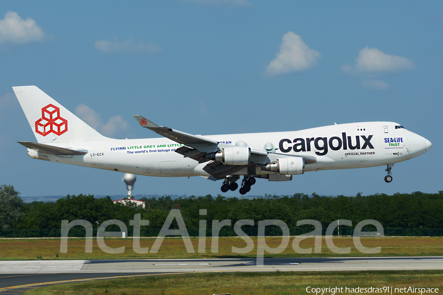 Cargolux Boeing 747-4HQ(ERF) (LX-ECV) | Photo 327416