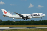 Cargolux Boeing 747-4HQ(ERF) (LX-ECV) at  Budapest - Ferihegy International, Hungary