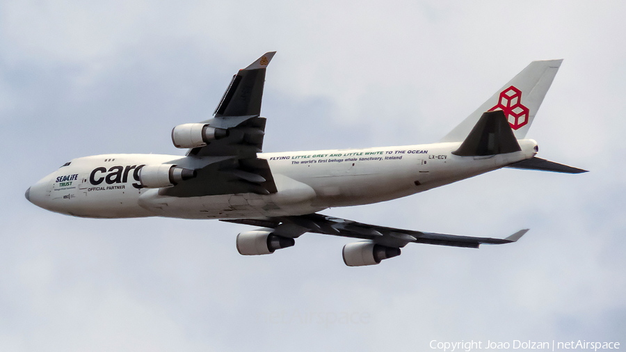 Cargolux Boeing 747-4HQ(ERF) (LX-ECV) | Photo 379010
