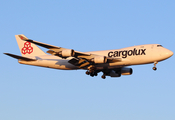 Cargolux Boeing 747-4HQ(ERF) (LX-ECV) at  Dallas/Ft. Worth - International, United States