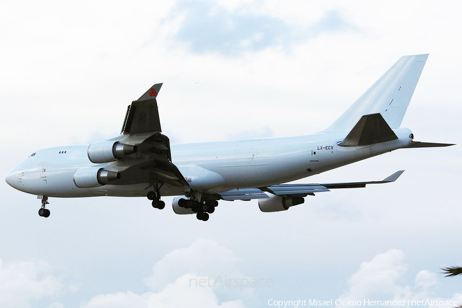 Cargolux Boeing 747-4HQ(ERF) (LX-ECV) | Photo 70714