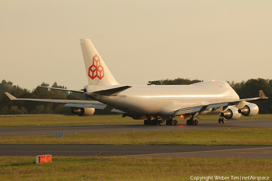 Cargolux Boeing 747-4HQ(ERF) (LX-ECV) | Photo 100757