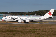 Cargolux Boeing 747-4HQ(ERF) (LX-ECV) at  Luxembourg - Findel, Luxembourg