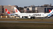 Cargolux Boeing 747-4HQ(ERF) (LX-ECV) at  Luxembourg - Findel, Luxembourg