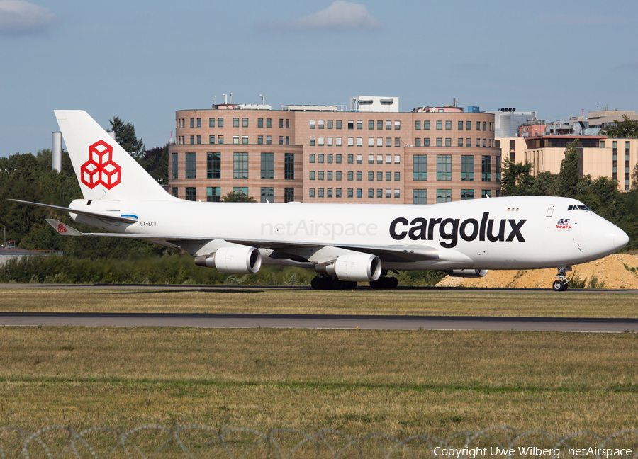 Cargolux Boeing 747-4HQ(ERF) (LX-ECV) | Photo 84160