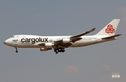 Cargolux Boeing 747-4HQ(ERF) (LX-ECV) at  Mexico City - Lic. Benito Juarez International, Mexico