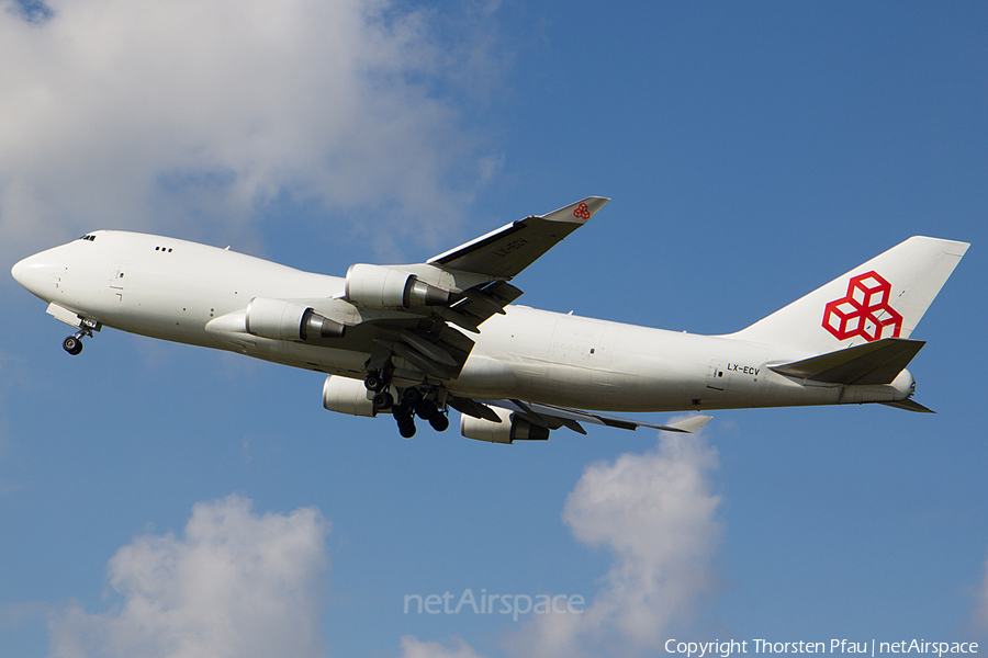 Cargolux Boeing 747-4HQ(ERF) (LX-ECV) | Photo 61165