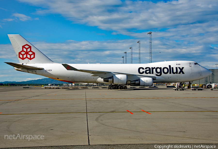 Cargolux Boeing 747-4HQ(ERF) (LX-ECV) | Photo 172339