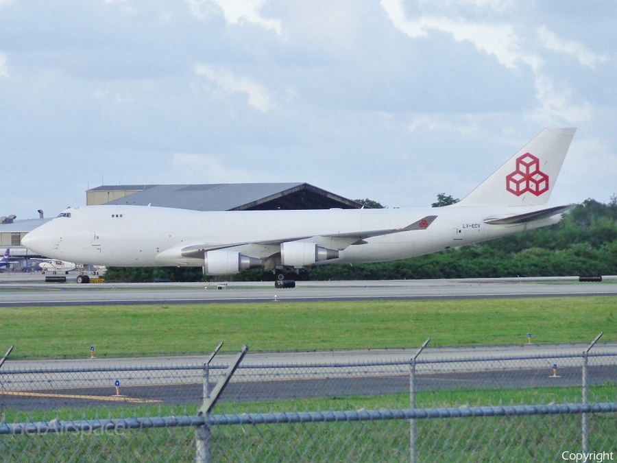 Cargolux Boeing 747-4HQ(ERF) (LX-ECV) | Photo 55655