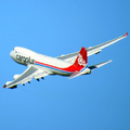 Cargolux Boeing 747-4HQ(ERF) (LX-ECV) at  Campinas - Viracopos International, Brazil