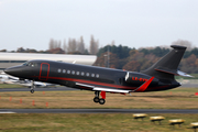 Global Jet Luxembourg Dassault Falcon 2000LX (LX-EVM) at  Farnborough, United Kingdom