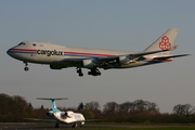 Cargolux Boeing 747-4R7F (LX-FCV) at  Luxembourg - Findel, Luxembourg