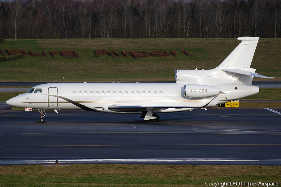 Luxaviation Dassault Falcon 8X (LX-GBH) | Photo 370667