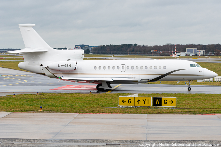 Luxaviation Dassault Falcon 8X (LX-GBH) | Photo 370926