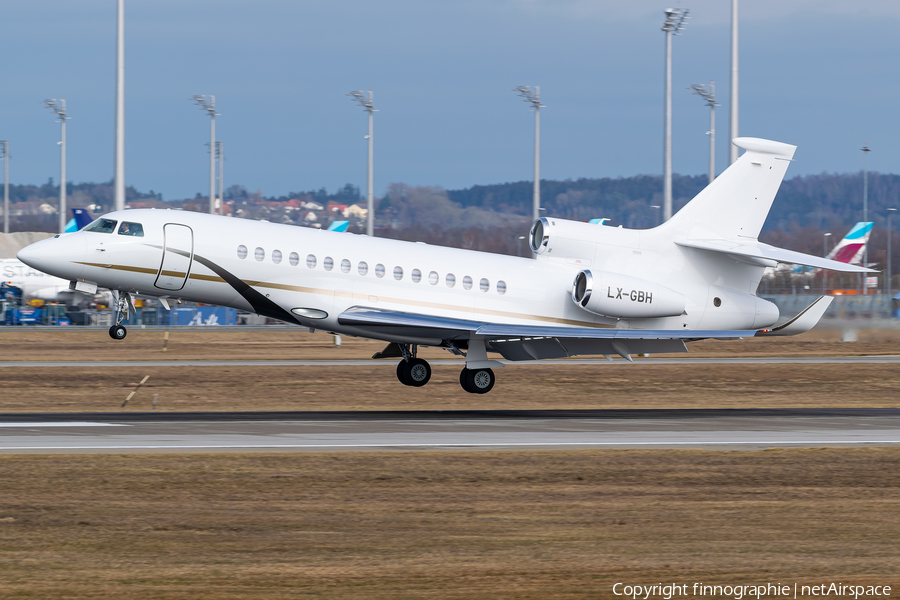 Luxaviation Dassault Falcon 8X (LX-GBH) | Photo 554146