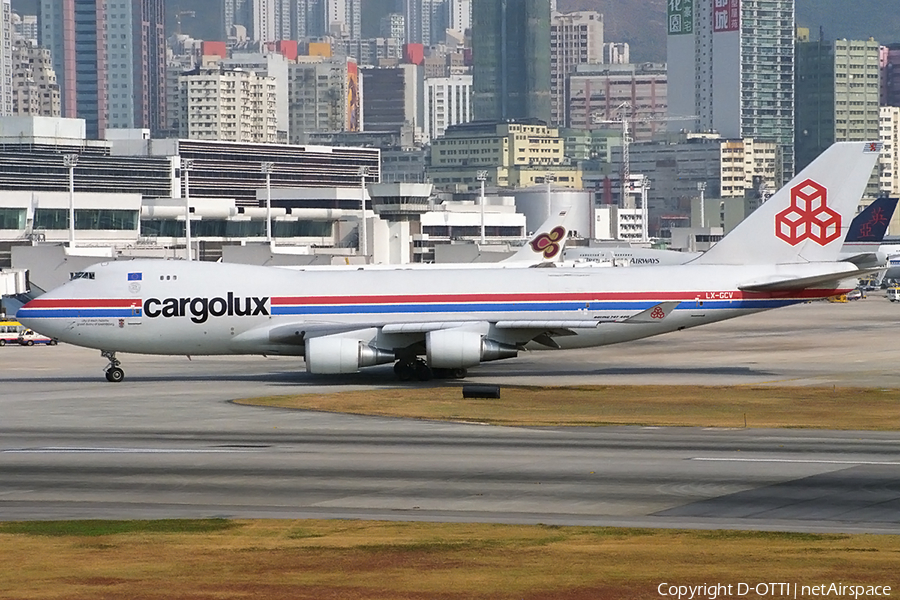 Cargolux Boeing 747-4R7F (LX-GCV) | Photo 168406