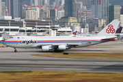 Cargolux Boeing 747-4R7F (LX-GCV) at  Hong Kong - Kai Tak International (closed), Hong Kong