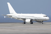 Global Jet Luxembourg Airbus A318-112(CJ) Elite (LX-GJC) at  Tenerife Sur - Reina Sofia, Spain