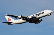 Cargolux Boeing 747-4EV(ERF) (LX-JCV) at  Dallas/Ft. Worth - International, United States