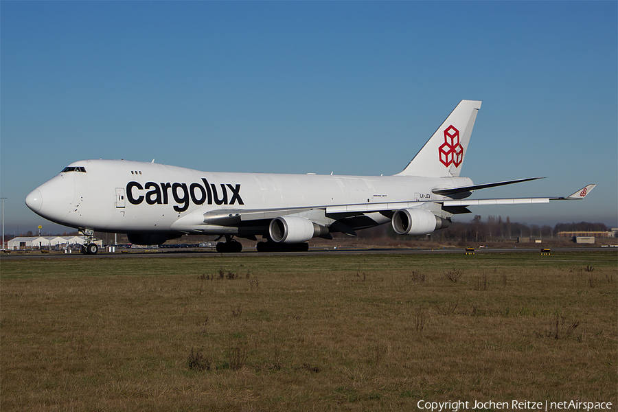 Cargolux Boeing 747-4EV(ERF) (LX-JCV) | Photo 133313