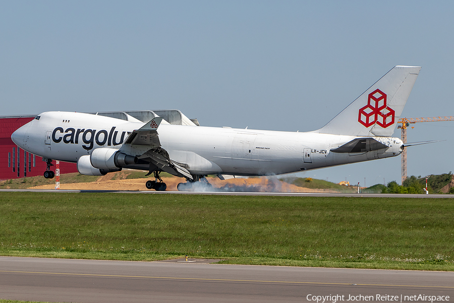 Cargolux Boeing 747-4EV(ERF) (LX-JCV) | Photo 242732