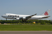 Cargolux Boeing 747-4EV(ERF) (LX-JCV) at  Luxembourg - Findel, Luxembourg