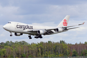 Cargolux Boeing 747-4EV(ERF) (LX-JCV) at  Luxembourg - Findel, Luxembourg