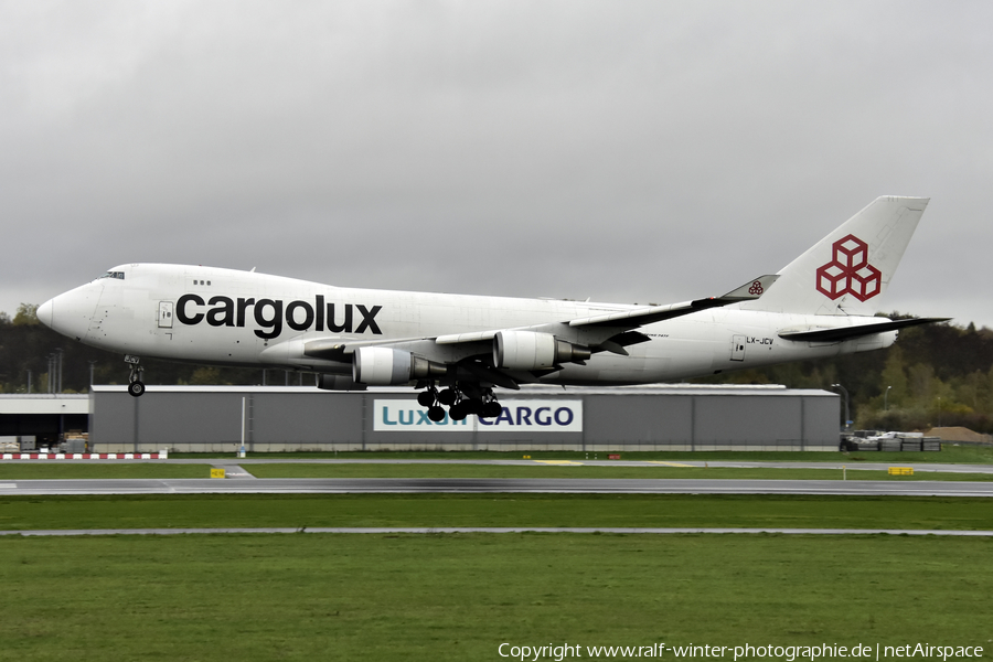 Cargolux Boeing 747-4EV(ERF) (LX-JCV) | Photo 570034
