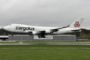 Cargolux Boeing 747-4EV(ERF) (LX-JCV) at  Luxembourg - Findel, Luxembourg