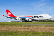 Cargolux Boeing 747-4EV(ERF) (LX-JCV) at  Luxembourg - Findel, Luxembourg