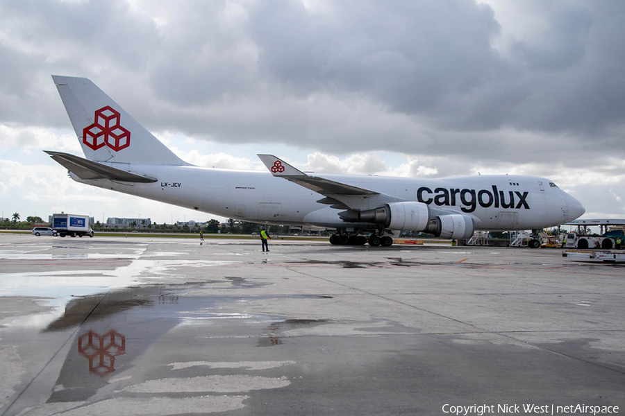 Cargolux Boeing 747-4EV(ERF) (LX-JCV) | Photo 369173