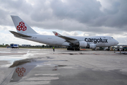 Cargolux Boeing 747-4EV(ERF) (LX-JCV) at  Miami - International, United States