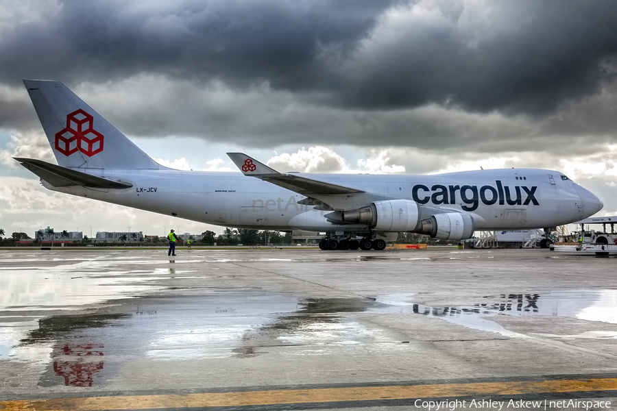 Cargolux Boeing 747-4EV(ERF) (LX-JCV) | Photo 370792