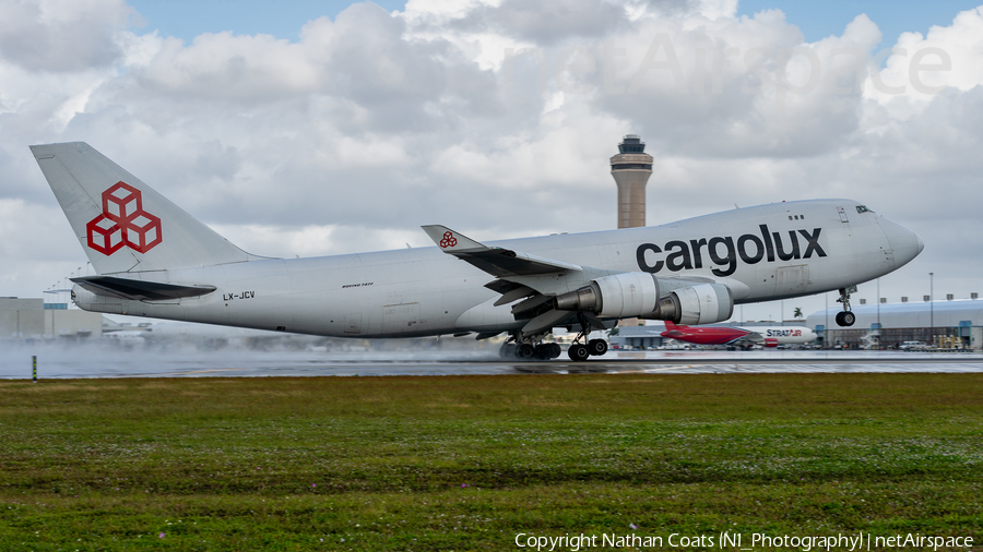 Cargolux Boeing 747-4EV(ERF) (LX-JCV) | Photo 380494