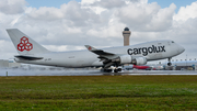 Cargolux Boeing 747-4EV(ERF) (LX-JCV) at  Miami - International, United States