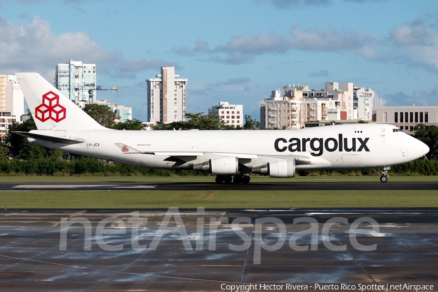 Cargolux Boeing 747-4EV(ERF) (LX-JCV) | Photo 279382