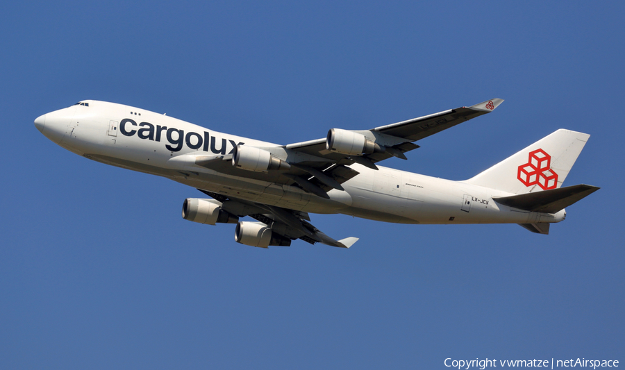 Cargolux Boeing 747-4EV(ERF) (LX-JCV) | Photo 257212