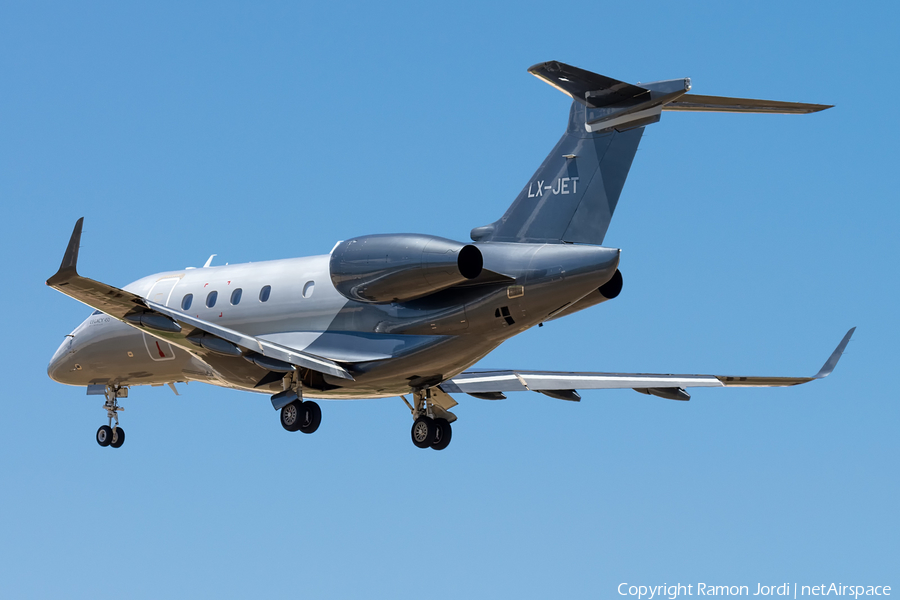 Global Jet Luxembourg Embraer EMB-545 Legacy 450 (LX-JET) | Photo 458388