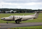 Jetfly Aviation Pilatus PC-12/47E (LX-JFV) at  Bournemouth - International (Hurn), United Kingdom