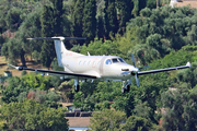 Jetfly Aviation Pilatus PC-12/47E (LX-JFZ) at  Corfu - International, Greece