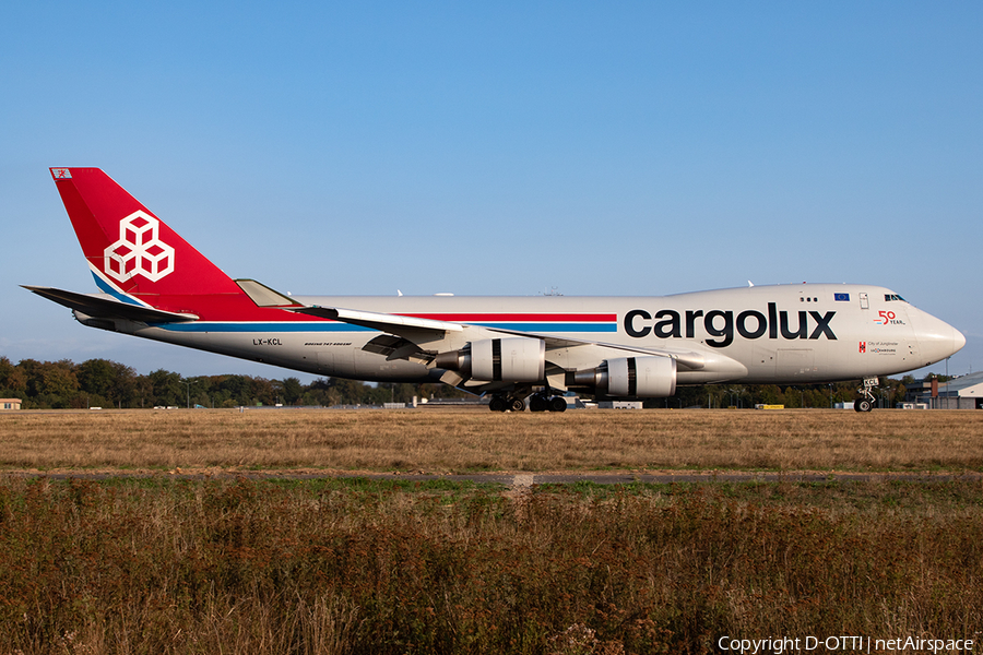 Cargolux Boeing 747-4HA(ERF) (LX-KCL) | Photo 403073