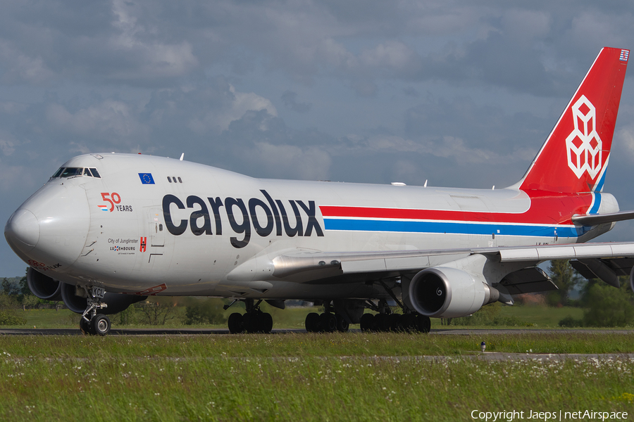 Cargolux Boeing 747-4HA(ERF) (LX-KCL) | Photo 449124