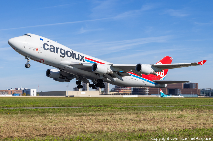Cargolux Boeing 747-4HA(ERF) (LX-KCL) | Photo 591642