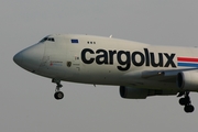 Cargolux Boeing 747-4R7F (LX-KCV) at  Luxembourg - Findel, Luxembourg