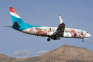 Luxair Boeing 737-8C9 (LX-LBA) at  Lanzarote - Arrecife, Spain