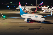 Luxair Boeing 737-8C9 (LX-LBA) at  Hamburg - Fuhlsbuettel (Helmut Schmidt), Germany