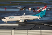 Luxair Boeing 737-8C9 (LX-LBA) at  Hamburg - Fuhlsbuettel (Helmut Schmidt), Germany